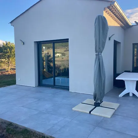 빌라 Maison Drome Provencale Avec Vue Acces Pmr Et Piscine Hors Sol Vinsobres