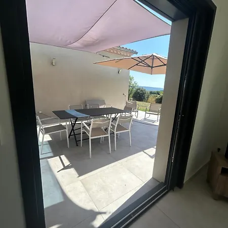 Maison Drome Provencale Avec Vue Acces Pmr Et Piscine Hors Sol 빌라 *